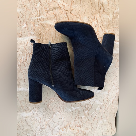 Maje Sz 7.5 Navy Felix boots - Picture 2 of 6